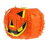 Mikikit Pinata Citrouille pour Halloween Décoration de Fête Garçon Fille Design et Sécurisé Interactif à Remplir pour Célébrations Amusantes