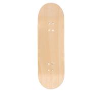 Mikikit Planche de Fingerboard en Bois d'Érable Naturel 34 MM Plateau Vierge pour Fingerboard Soi-Même Accessoire de Remplacement pour Mini-Skateboard Outil pour Figures de Skateboard