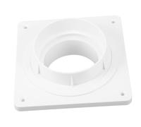 Mikikit Plaque De Raccord Pour Tuyau Évacuation Kit De Plaque De Ventilation Pour Lave-linge Raccord De Conduit Pour Sèche-linge Installation Facile Sans Outils