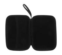 Mikikit Pochette Zippée pour Écouteurs et Câbles de Données Étui de Rangement Antichoc en EVA 14X10X4 CM Motif Vache Noir et Blanc Organiseur Portable Étanche pour Voyage Maison et