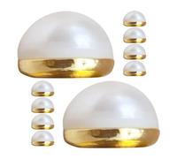 Mikikit Poids Magnétiques Décoratifs en Perles Synthétiques pour Voile de Mariée, Lot de 10, Accessoires pour Châles et Robes, Fixation Pratique pour Célébration Nuptiale