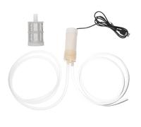 Mikikit Pompe de Puisard Portable 1 Set en Plastique Facile à Utiliser Filtration pour Balcon Terrasse Évacuation D'eau Accumulée