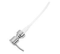 Mikikit Pompe Distributrice de Lotion et en Acier Inoxydable 304 Inoxydable Remplacement de Pompe Adaptée pour Bouteille de Savonnette Liquide Cuisine et Salle de Bain