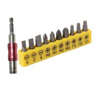 Mikikit Porte Embouts Magnétique Pivotant avec Rallonge Flexible et Assortiment de Embouts Haute pour Bricolage Automobile et Construction