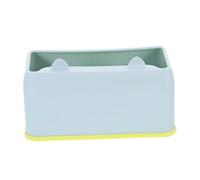 Mikikit Porte-Scooper De Litière Forme De Chat Mignon Support pour Cuillère De Litière Boîte à Déchets Mini pour Animaux De Compagnie Décoration Intérieur Ludique Et Pratique