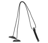 Mikikit Poulie d'Exercice pour Épaules et Bras Appareil de Musculation Portable Noir Bande Élastique de Résistance Équipement de Gym à Domicile et Salle de Sport Entraînement de