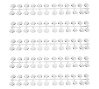 Mikikit Présentoir à Capsules Ongles Portable en Plastique 120 Plates pour Comparaison Complète des Couleurs au Salon de Manucure