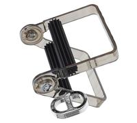 Mikikit Presse-tube Manuel Rotatif pour Crème et Lotion Squeezer Compact Abs et Pet Adapté pour Dentifrice Tubes de Teinture Capillaire et Cosmétiques Outil Pratique pour Salle de Bain et