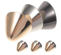 Mikikit Protections pour Talons Hauts Métalliques Pointus Lot 6 Paires Couvre-Orteils Anti-Chocs pour Escarpins Embouts Décoratifs et Réparation Chaussures Élégantes