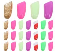 Mikikit Protège-Griffes pour Chats Plastique 140 Pièces Capuchons de Griffes de Chat Design Précis et Taille L Couleur Aléatoire pour Amis Qui Ont
