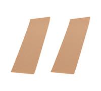 Mikikit Protège-semelles Lot de 2 Pièces Résistants à L'usure Motif Ondulé Autocollants Antidérapants en Pvc Léger Facile à Utiliser pour Chaussures pour Talons