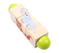 Mikikit Puzzle Rotatif Bois pour Garçon Fille Éducatif avec Motifs Tournants Cadeau pour Garçon et Fille Développement Motricité et Coordination