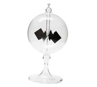 Mikikit Radiomètre Borosilicate Décoration de Bureau Éducative à Solaire Scientifique Lumineux Transparent