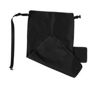 Mikikit Repose-pieds Garçon Et Filles Pliable Noir 79x44 Cm Rallonge Siège D'avion Pour Voyages En Avion Tout-petits Accessoire Confort Réglable