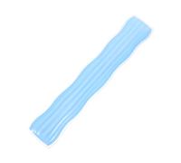 Mikikit Repose Poignet Transparent Silicone Ergonomique Support Confortable pour Clavier et Souris Tapis de Bureau Durable Antifatigue pour Travail et Gaming