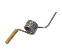 Mikikit Ressort de Porte à Clapet pour Réfrigérateur Kit de Remplacement 2 Pièces en Acier Inoxydable 13 Nm Charnière à Ressort Verticale Compatible Équipement de Porte pour