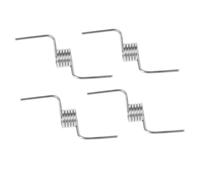 Mikikit Ressort De Porte De Réfrigérateur Support Séparation Pièce De Rechange Solide 5 Spires Compatible Montants Verticaux Lot De 4 Ressorts Pour Mécanisme Porte Bcd Réfrigérateur