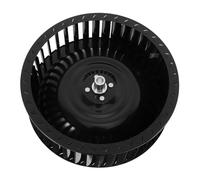 Mikikit Roue à Aubes Pour Hotte Aspirante Et Ventilateur D'extraction Cuisine, Acier Peint, Dimensions 216x70x10 Mm 27 Mm Droit, Pièce De Rechange Facile D'installation, Usage Domestique, 1 Unité