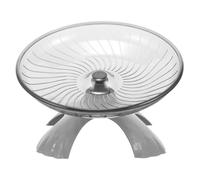 Mikikit Roue de Course Silencieuse pour Hamster Plastique avec Acier Coloris de Base Aléatoire Stimule Activité Petits Animaux Couleur Aléatoire Couleur Aléatoire