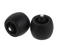 Mikikit Roue Pivotante Avant de Rechange pour Robot Aspirateur, Accessoire de Remplacement Compatible, Module de Roue Motrice, Kit 2 Pièces pour Nettoyage