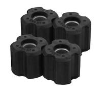 Mikikit Roulements De Roue De Tondeuse à Gazon Palier De Bague 26mm/28mm Pour Débroussailleuse Jardin 4 Pièces Bague Intérieure Lubrifiée En Aluminium Pièces De Rechange Robustes