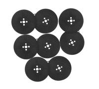 Mikikit Ruban Encreur Noir pour Machine à Écrire Vintage Anglais, 8 Pièces en Nylon et Plastique, Solide et Installation Facile, Compatible Claviers Mécaniques Anciens
