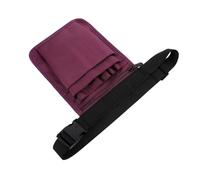 Mikikit Sac Banane Coiffure Réglable avec Multi-poches Pochette Ciseaux Coiffeur Légère pour Rangement Outils Professionnels Pratique pour Salon et Déplacements