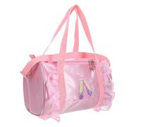 Mikikit Sac de Danse pour Design Élégant Satin Trousse pour Accessoires de Ballet Sac pour Danseuses
