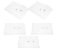 Mikikit Sacoche de Rangement pour Documents A6 en Pp, Grosse Capacité, Facile à Transporter Lot de 5 Pièces pour Bureau et Organisation Administrative