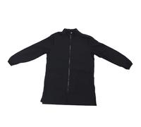Mikikit Salopette D'esthéticienne pour Animaux, Tablier de Travail Imperméable en Nylon Noir, Antistatique et Sûr, pour Toilettage et Coupe des Ongles à Domicile