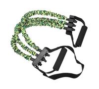 Mikikit Sangle de Tirage Élastique Fitness Accessoire de Musculation pour Machines à Câble Poignée pour Entraînement des Groupes Musculaires à et Salle Vert Camouflage