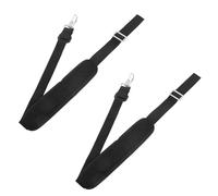 Mikikit Sangles de Rechange Robustes pour Pulvérisateur à Dos, Bretelles en Tissu Oxford Épaissi, Ajustables et Polyvalentes pour Usage Agricole, 1 Paire Noire