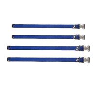 Mikikit Sangles d'Échasses Universelles Réglables Lot de 4, Kit de Remplacement pour Échasses de Plaquiste, Accessoires pour Chantier de Cloisons Sèches