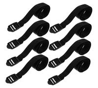 Mikikit Sangles pour Chaussures à Pointes De Pelouse 8 Pièces pour Jardin Et Pelouse, Taille, Matériau Solide, Sangles pour Chaussures D’aérateur De Jardin, Fixation Facile pour Aérateurs De Sol