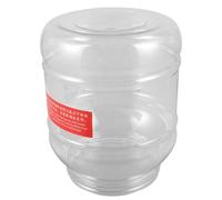 Mikikit Seau à Glaçons 3 Litres en Plastique, Accessoire pour Machine à Glace Pilée, Compatible Usage Professionnel et Domestique, Seau Multifonction pour Boissons Froides