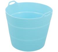 Mikikit Seau à Huile Silicone Pliable pour Barbecue Doublure pour Seau à Graisse Grill Pro Accessoire de Grillade Pratique Facile à Nettoyer Transporter pour Amateurs de Barbecue