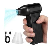 Mikikit Sèche Voiture Portable sans Fil Dépoussiéreur Électrique Multifonction pour Nettoyage et Séchage Souffleur Air Puissant pour Voiture et Maison