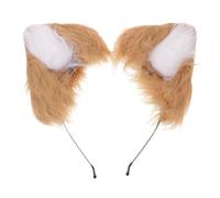 Mikikit Serre-tête Oreilles De Chat Pour Femme Style Dessin Animé Bandeau Mignon Peluche Pour Cosplay Accessoire Cheveux Kawaii Lolita