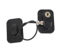 Mikikit Serrure De Porte De Réfrigérateur Pour Enfant Verrou De Sécurité Coulissant Pour Fenêtre Fabriqué En Matériau Solide Limiteur De Fenêtre Facile À Installer