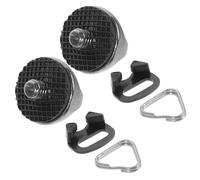 Mikikit Set de Fixation Sangle Caméra avec Vis de Serrage et Anneaux Triangulaires Crochet Robuste pour Sangle Poignet Compatible DSLR Miroir Protection Anti-Vibration Léger et Compact