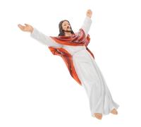 Mikikit Statue de Pâques Costumes d'halloween pour Hommes Adultes Statues de la Vierge de Guadalupe sacre Coeur Chiffres de Jésus Statue de Saint jésus Statue du Christ LDS résine