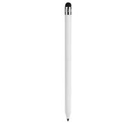 Mikikit Stylets pour Écrans Tactiles Fins Stylet pour Tablette Stylets pour Le Toucher Stylos Capacitifs De Téléphone Stylet Tactile pour Écran Capacitance Enfant Carnet Blanche