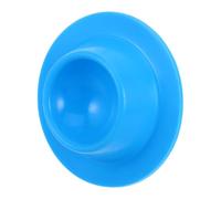 Mikikit Support à Œufs Silicone Coquetier Présentoir à Œufs Pour Œufs Durs Et Tendre Plan De Travail De Cuisine Bleu Ciel