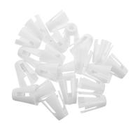 Mikikit Support de Bobine Conique en Plastique Blanc pour Machine à Coudre, Gestion du Fil, Durabilité Exceptionnelle, Lot de 30 Pièces pour Production Industrielle