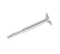 Mikikit Support de Plafond Réglable Rotation et Installation Murale ou Plafond pour Projecteur en Alliage D'aluminium Portée Télescopique 30-60cm, Fixation pour Caméra et Projecteur