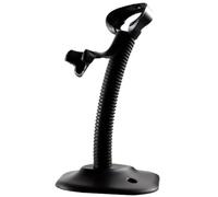 Mikikit Support pour Lecteur de Codes-Barres USB en PP Noir Base Stable et Réglable, pour Magasins et Bureaux, Support Pratique pour Scanner de Bureau