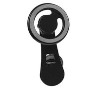 Mikikit Support Téléphone Magnétique Voiture Rotatif 360° pour Smartphone, Fixation Tableau De Bord Nano-adhésif, Compatible, Couleur Noire, Taille Compacte, Usage Voiture Sûre Et Stable