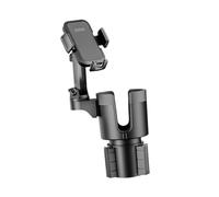 Mikikit Support Téléphone pour Voiture Multifonction Porte Gobelet avec Extension Stable Compatible Modèles Maintien Sécurisé pour Téléphone et Boisson