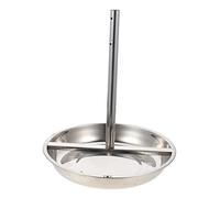 Mikikit Support Vertical Acier Inoxydable pour Rôtir Poulet Plateau à Rôtir Multifonction pour Barbecue et Cuisine pour Volaille et Dinde