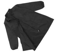 Mikikit Tablier de Barbier Imperméable Noir Taille M, Uniforme de Toilettage Canin à Manches Longues, Vêtements de Travail pour Coupe et Coloration, Tenue Professionnelle Polyvalente